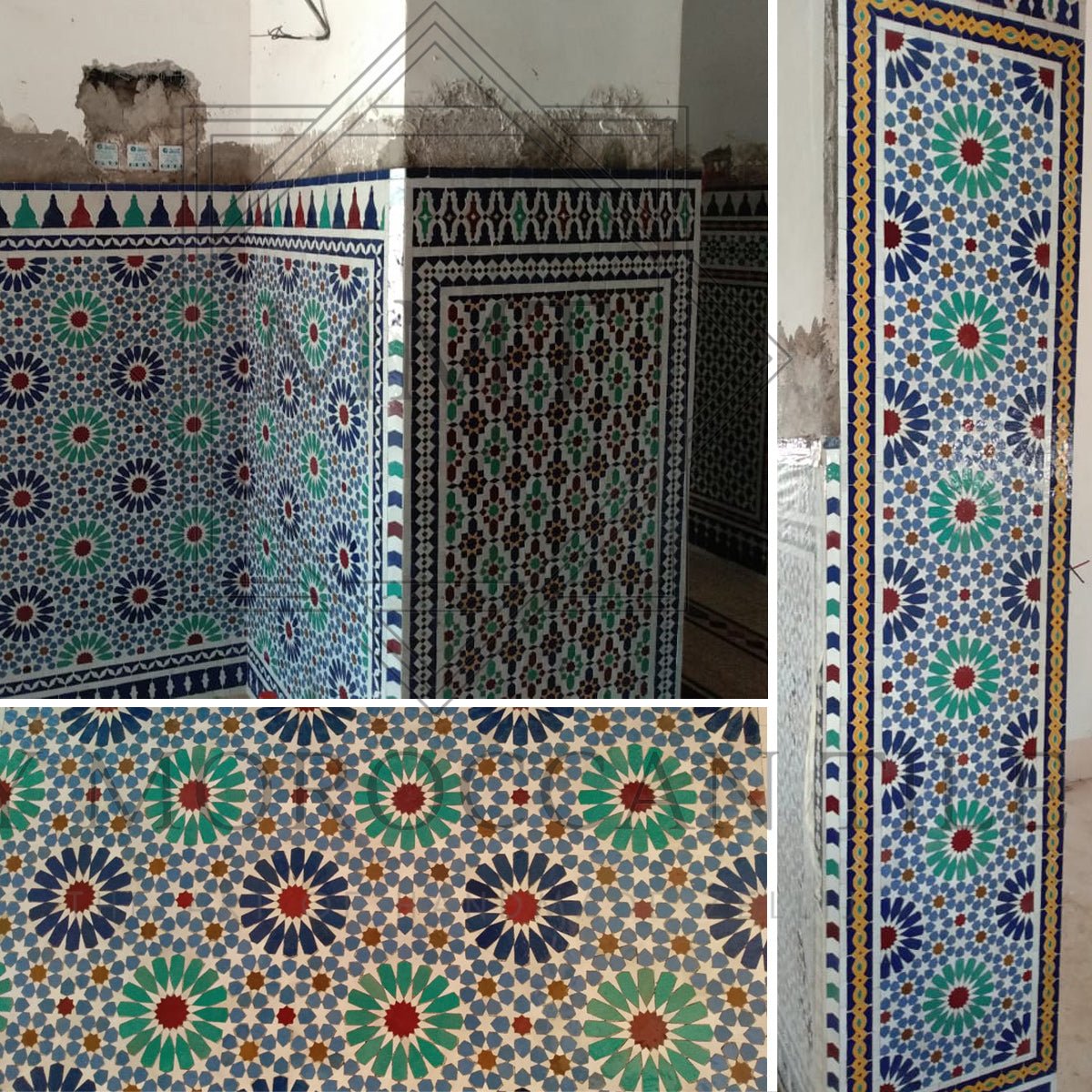 Alhambra Mosaic Tile 16 - 1 - My Moroccan Tile