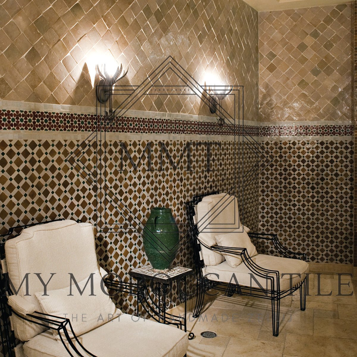 Basketweave Mosaic Tile - My Moroccan Tile