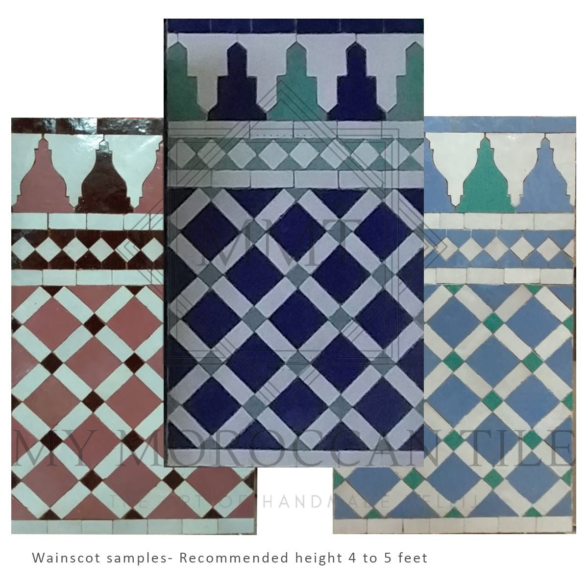 Basketweave Mosaic Tile - My Moroccan Tile