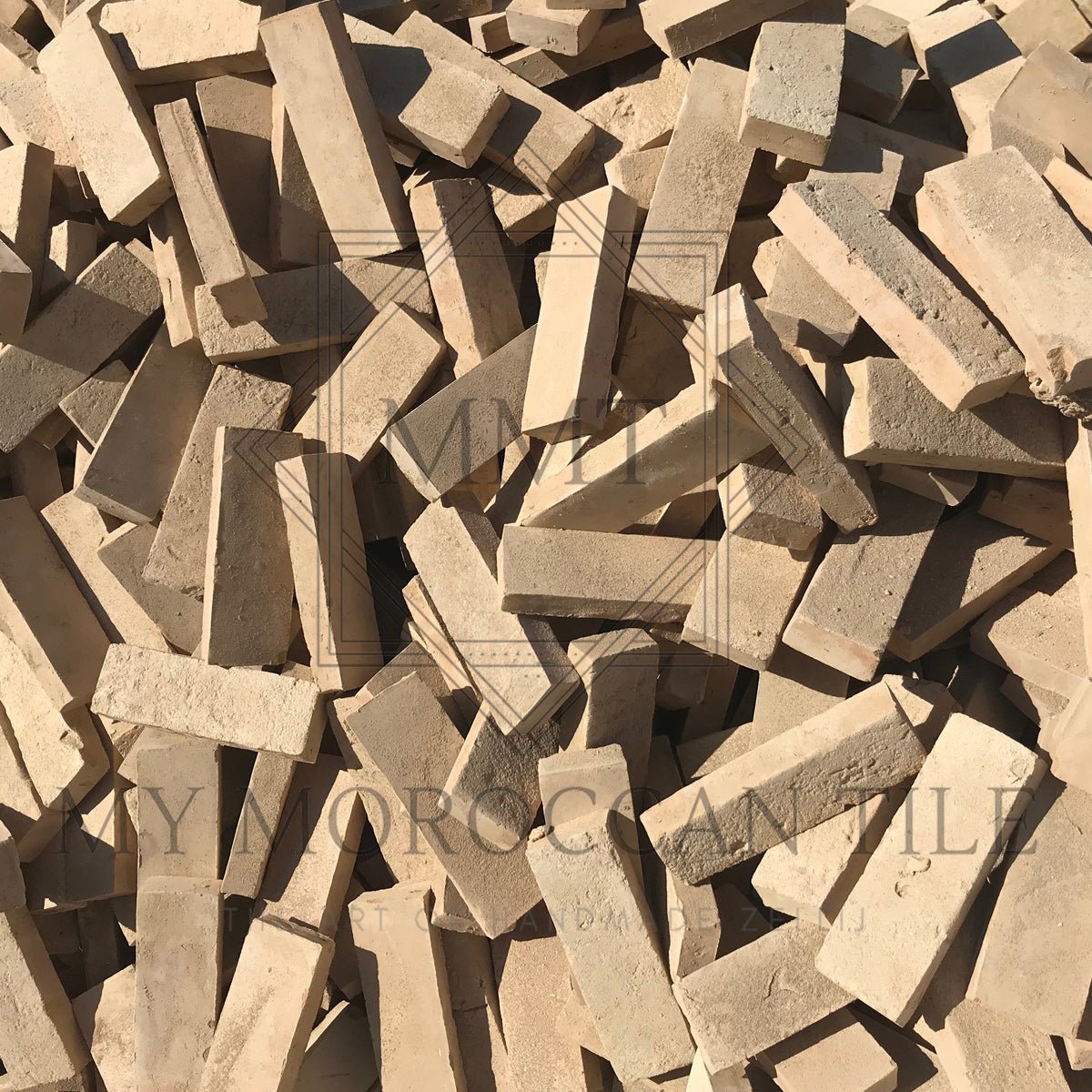 Bijmat 2 x 6 Moroccan Terracotta Pavers - My Moroccan Tile