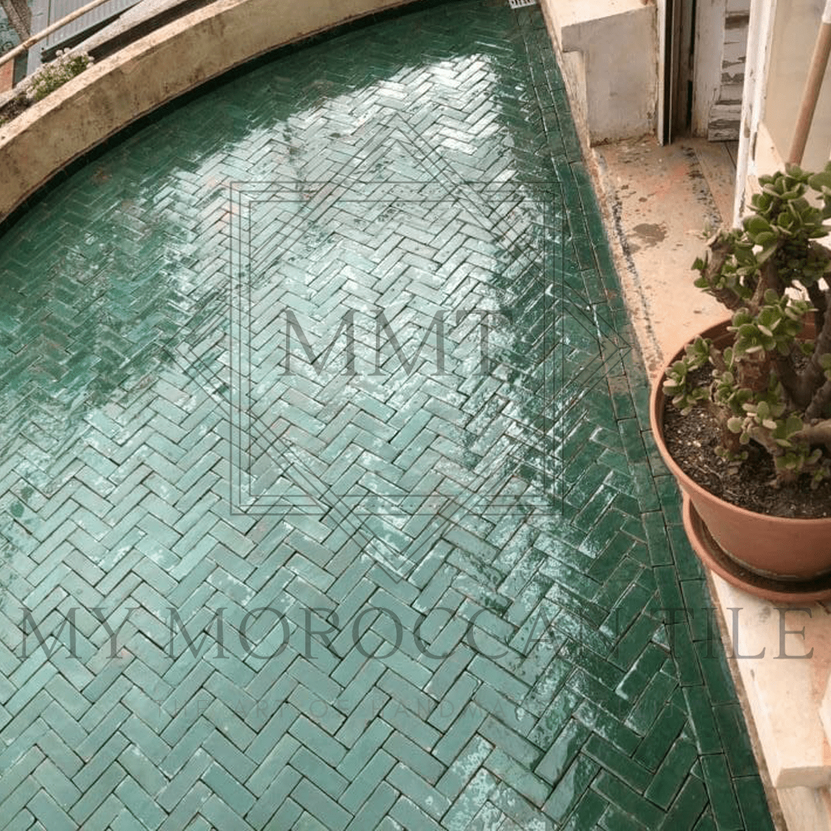 Bijmat 2 x 6 Moroccan Terracotta Pavers - My Moroccan Tile