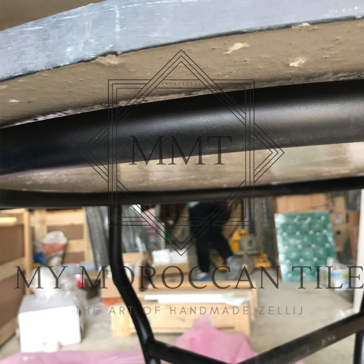 Sixteen Pointed Mosaic Table Top 1915 - My Moroccan Tile