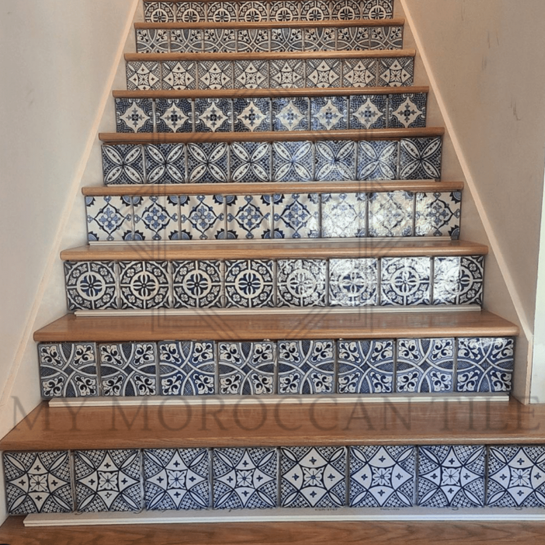Carreaux peints à la main