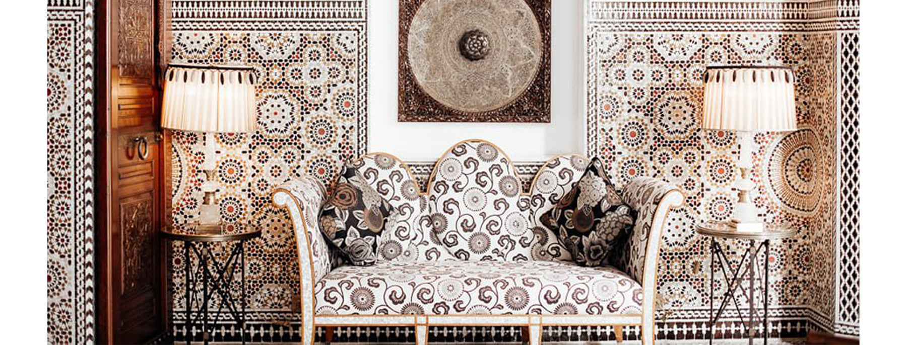 Mosaïques de salon marocain