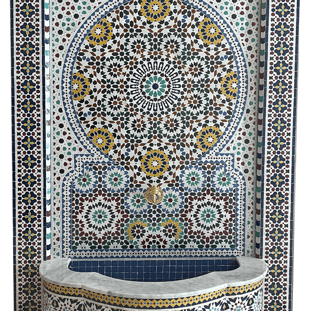 Mosaic wall fountain 2412 - My Moroccan Tile