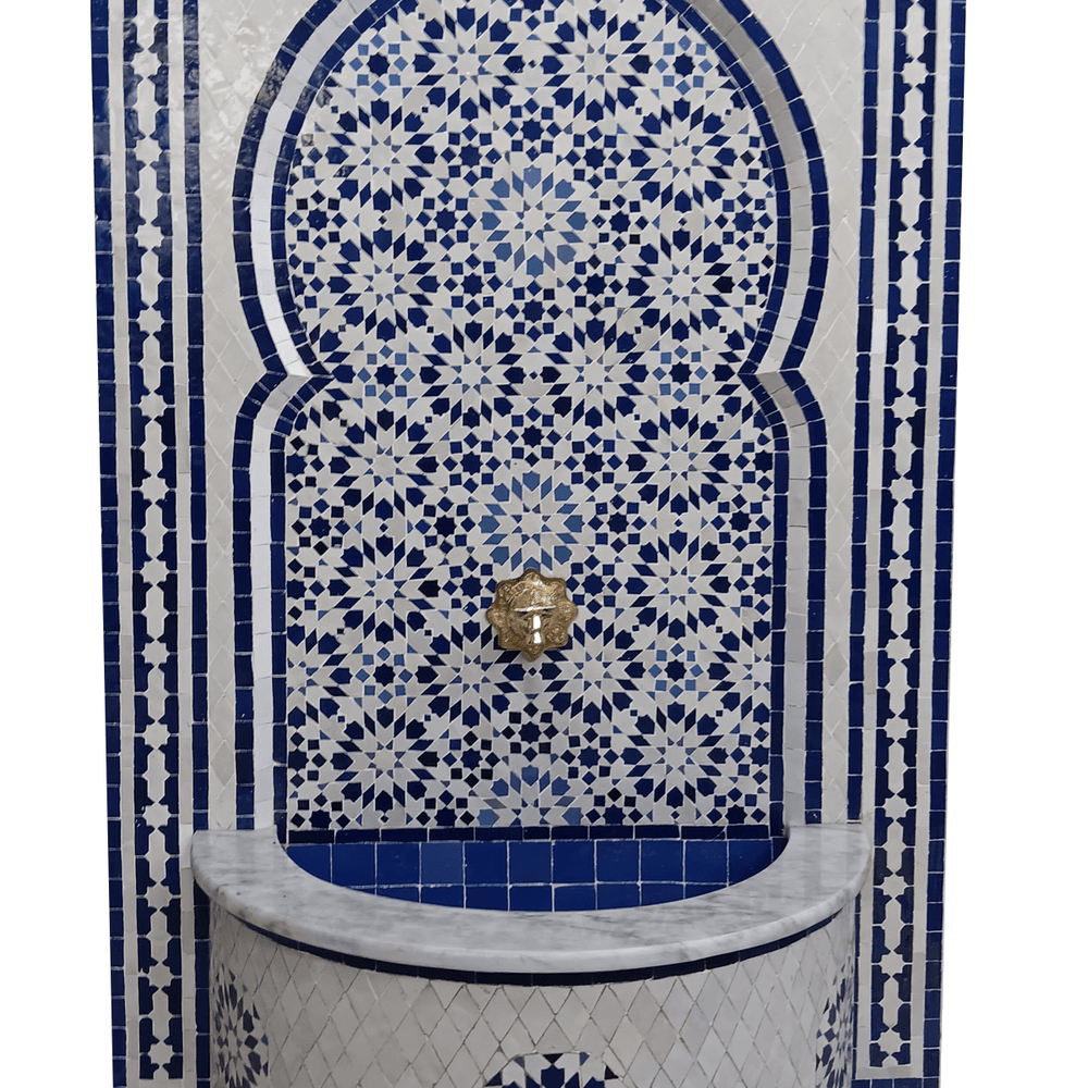 Mosaic Wall Fountain FN - 1882B NVW - My Moroccan Tile