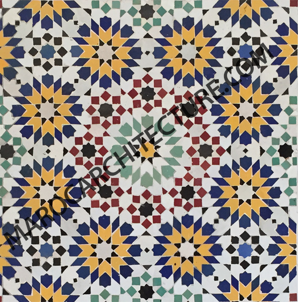 Carrelage Mosaïque Médina de Fès - 1882B