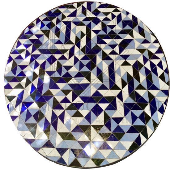 Pyramid Moroccan Mosaic Table Top 3191