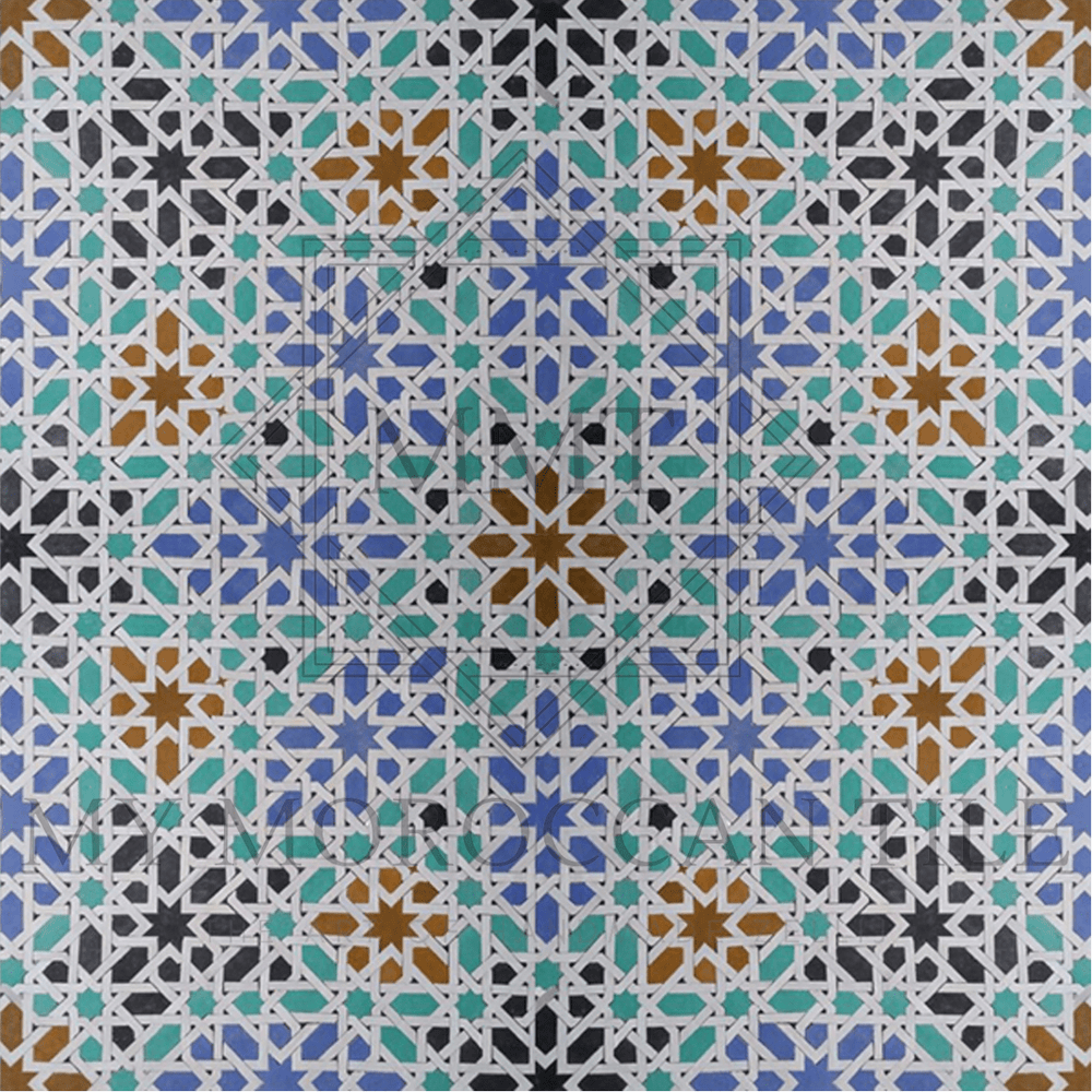 
                  
                    Alcazar Mosaic Tile 8.9 - My Moroccan Tile
                  
                