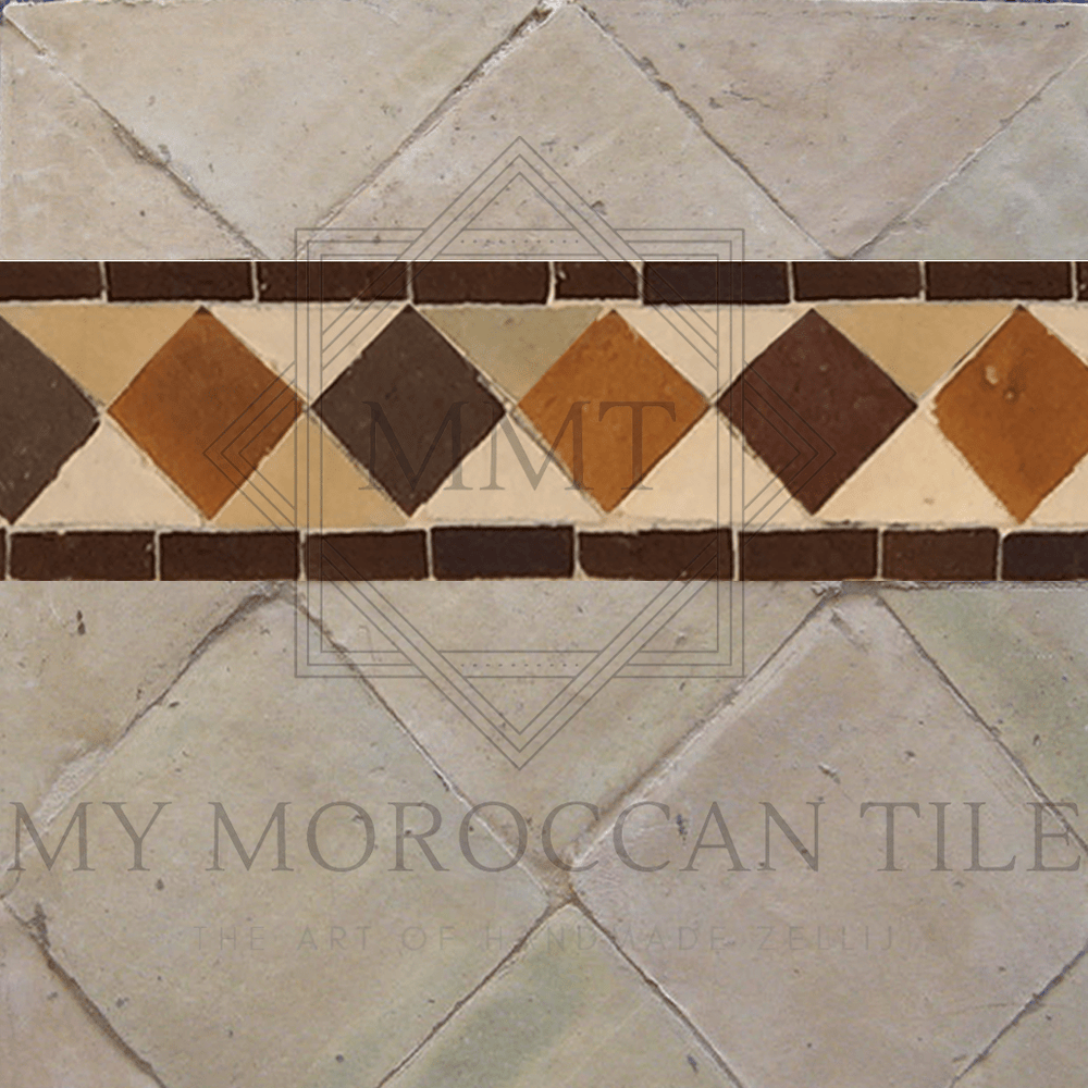 
                  
                    Carre Mosaic Liner - My Moroccan Tile
                  
                