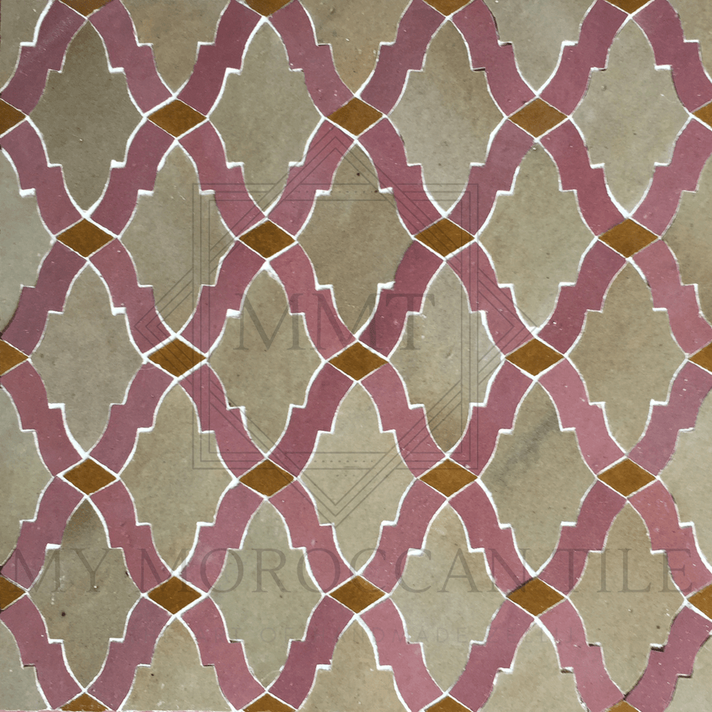 
                  
                    Fleur De Lis Mosaic Tile - My Moroccan Tile
                  
                