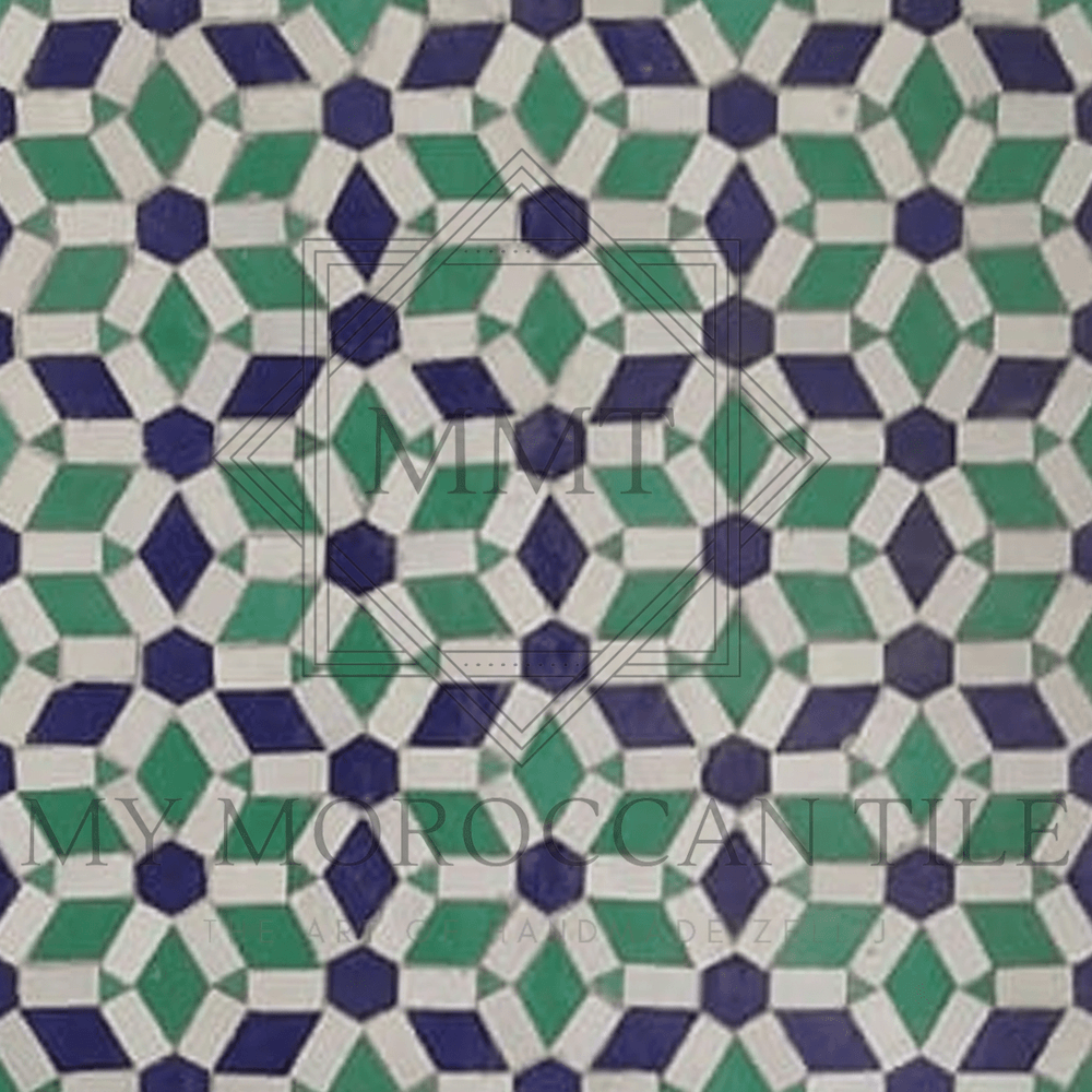 
                  
                    Hexa Diamond Mosaic Tile - My Moroccan Tile
                  
                