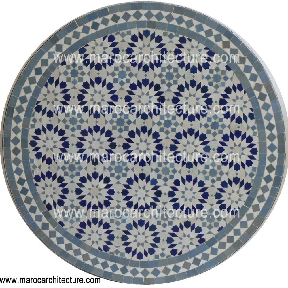 MOROCCAN MOSAIC TABLE 1904 - My Moroccan Tile