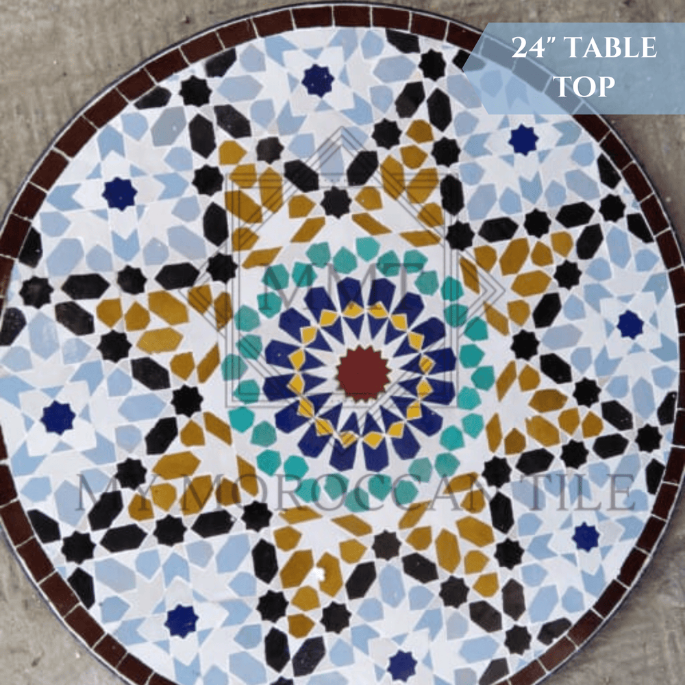 
                  
                    Moroccan Mosaic Table 916 - My Moroccan Tile
                  
                