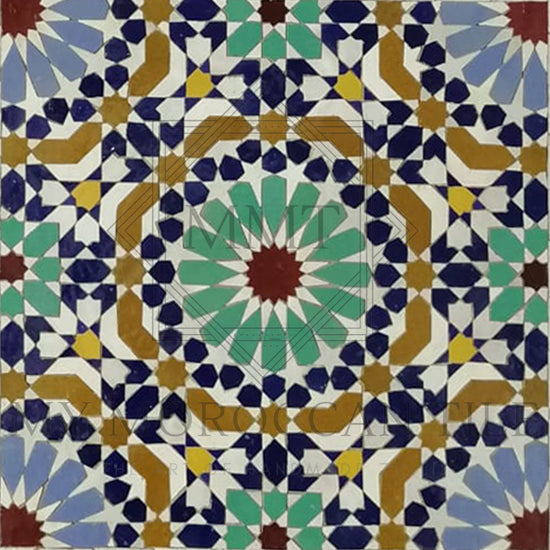 Carrelage Mosaïque Riad Médina - 16,5