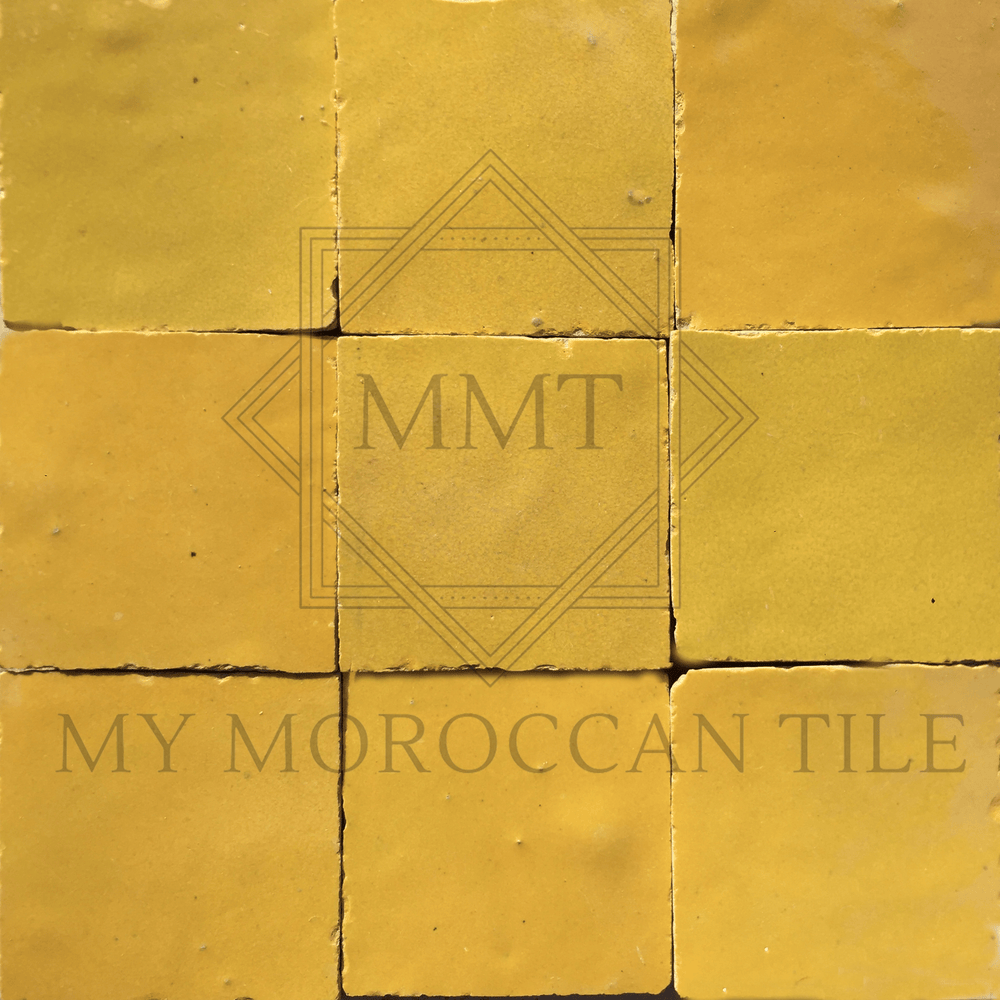 
                  
                    Sunflower Moroccan Zellige Tile - My Moroccan Tile
                  
                