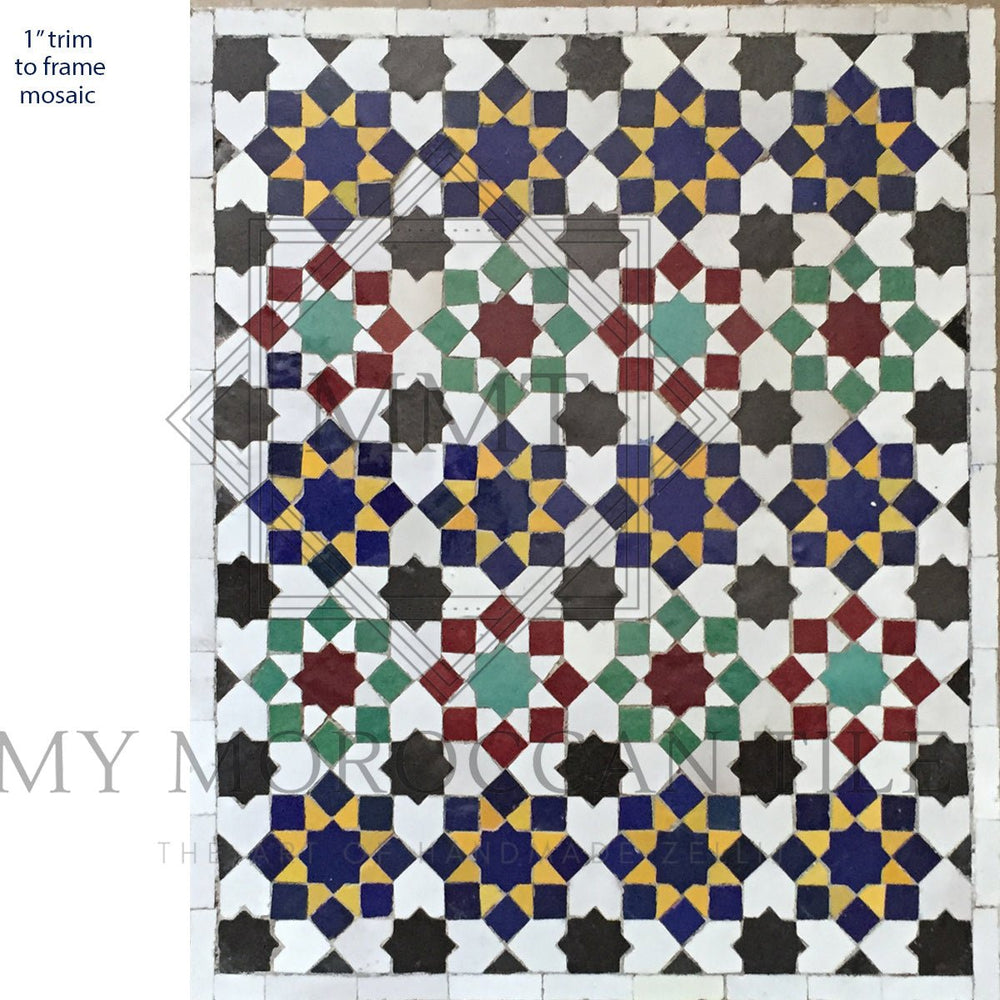 
                  
                    Tarsia Fez Mosaic Tile - My Moroccan Tile
                  
                