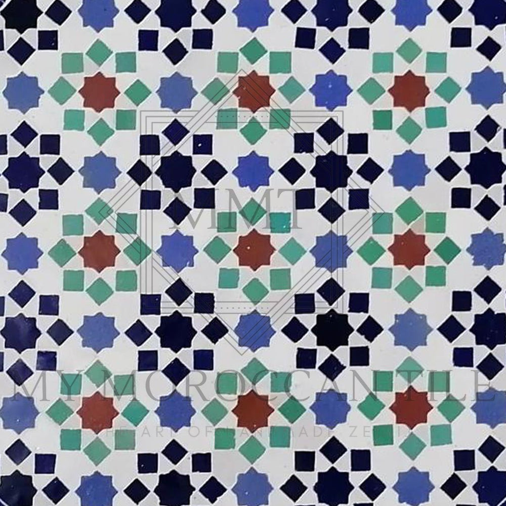 
                  
                    Tarsia Fez Mosaic Tile - My Moroccan Tile
                  
                